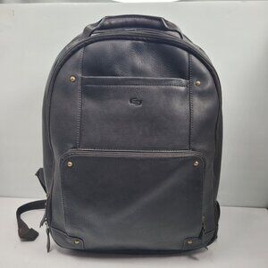 Solo New York Reade Men's Black Leather Backpack